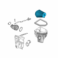 OEM 2020 Dodge Challenger Air Diagram - 68424622AA