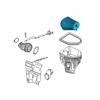OEM Dodge Challenger Air Diagram - 68424622AA