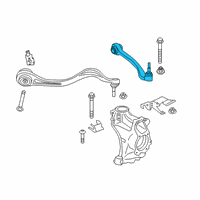 OEM 2021 Toyota GR Supra Rear Lower Control Arm Diagram - 48610-WAA01