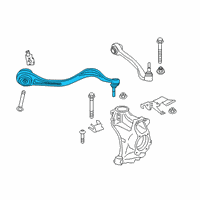 OEM 2022 Toyota GR Supra Tension Strut Diagram - 48620-WAA03