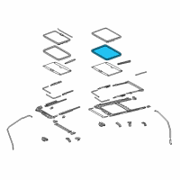 OEM 2020 Toyota Sienna Weatherstrip Diagram - 63251-08030