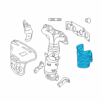 OEM Toyota RAV4 Lower Insulator Diagram - 25586-0V010