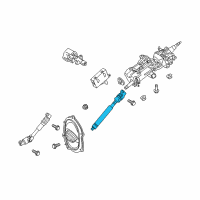 OEM 2009 Toyota Land Cruiser Intermed Shaft Diagram - 45220-60230