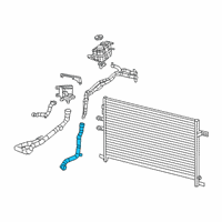 OEM 2021 Jeep Grand Cherokee Hose-COOLANT Diagram - 68304630AB