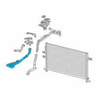 OEM 2020 Jeep Grand Cherokee Hose-COOLANT Diagram - 68304628AC