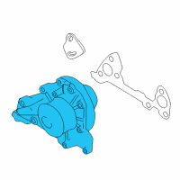 OEM 2004 Kia Amanti Pump Assembly-Water Diagram - 2510039011