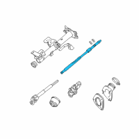 OEM 2007 Toyota Highlander Upper Shaft Diagram - 45210-48010