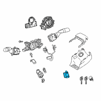 OEM Toyota Corolla Cross Interlock Solenoid Diagram - 85432-06040