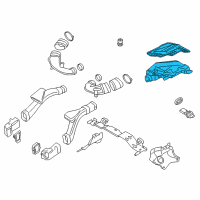 OEM 2010 BMW 750i xDrive Intake Silencer Diagram - 13-71-7-577-464