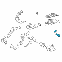 OEM 2006 BMW 650i Mass Air Flow Sensor Diagram - 13-62-7-566-990