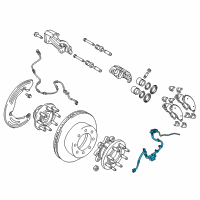 OEM Ram 3500 Hose-Brake Diagram - 68224904AJ