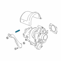 OEM 2018 Cadillac CT6 Stud - Exhaust Diagram - 11609870