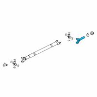 OEM Ford Slip Yoke Diagram - L1MZ-4841-A