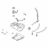 OEM 2013 Ford Police Interceptor Sedan Fuel Gauge Sending Unit Diagram - DG1Z-9A299-E