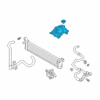 OEM Lexus LS500h Tank Assembly, Inverter Diagram - G91H0-50010