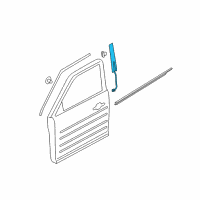 OEM 2015 Ford Flex Applique Diagram - BA8Z-7420554-AA