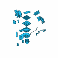 OEM Kia Sportage Blower Unit Diagram - 972071F200