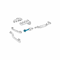 OEM 1994 GMC C3500 Pipe Asm-Exhaust Adapter Diagram - 15974871