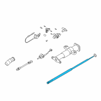 OEM 1998 Chevrolet Express 3500 Steering Shaft Assembly Diagram - 26048831