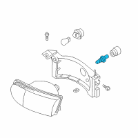 OEM 2011 Nissan Xterra Bulb Diagram - 26296-9B903