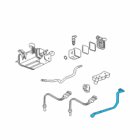 OEM Saturn Aura Vent Hose Diagram - 12586630