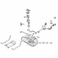 OEM 2016 Hyundai Sonata Extension Wiring Assembly-Fuel Pump Diagram - 31125-C2500