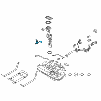 OEM 2019 Hyundai Sonata Fuel Pump Sender Assembly Diagram - 94460-C2500