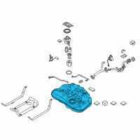 OEM 2019 Hyundai Sonata Tank Assembly-Fuel Diagram - 31150-C2500