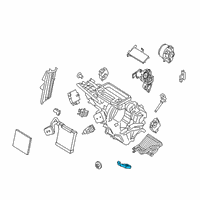 OEM Ford EcoSport AC & Heater Assembly Seal Diagram - CN1Z-19B588-A
