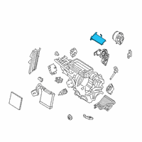 OEM 2018 Ford EcoSport Auxiliary Heater Diagram - GN1Z-18K463-A