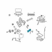 OEM Dodge Magnum Pump-Engine Oil Diagram - 68194155AB