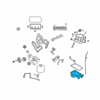 OEM 2007 Chrysler Pacifica Pan-Oil Diagram - 4892122AA