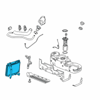 OEM GMC Sierra 3500 HD Cooler Diagram - 10371405