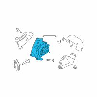 OEM 2008 Ford Escape Alternator Diagram - 8L8Z-10V346-CARM