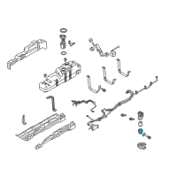 OEM 2016 Ford F-250 Super Duty Cap Diagram - BC3Z-9G270-D