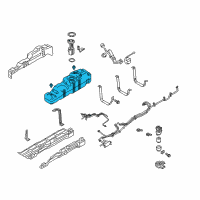 OEM 2015 Ford F-250 Super Duty Fuel Tank Diagram - DC3Z-9002-D
