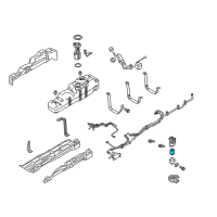 OEM 2015 Ford F-350 Super Duty Filter Element Diagram - BC3Z-9N184-B