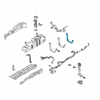 OEM 2013 Ford F-250 Super Duty Support Strap Diagram - BC3Z-9054-H