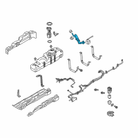 OEM 2014 Ford F-350 Super Duty Filler Pipe Diagram - BC3Z-9034-EK