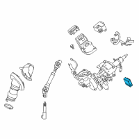 OEM Lexus NX300h Multiplex Tilt & Telescopic Computer Diagram - 89227-48050