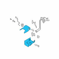 OEM Hummer H3 Shroud, Steering Column Diagram - 15879446