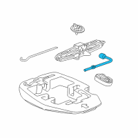 OEM Chevrolet Aveo5 Wrench Diagram - 95963799