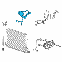 OEM 2016 Chevrolet Camaro Discharge Hose Diagram - 84179663