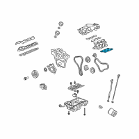 OEM 2008 Buick Enclave Gasket Kit-Intake Manifold Diagram - 12609360