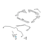 OEM 2004 Acura NSX Bush, Rear Stabilizer (19.1) Diagram - 52316-SL0-J01