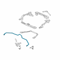 OEM 1999 Acura NSX Spring, Rear Stabilizer (17.5X2.3) Diagram - 52300-SL0-A01