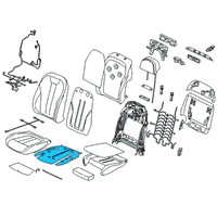 OEM 2019 BMW X7 HEATER ELEMENT, COMFORT SEAT Diagram - 52-10-7-463-531