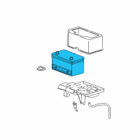 OEM Chrysler Pacifica Batteries Diagram - 5144502AA