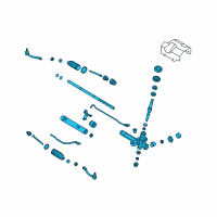 OEM Kia Rio5 Gear & Linkage Assembly Diagram - 577001G151