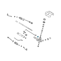 OEM Kia Rio Insulator Assembly Diagram - 577413C000